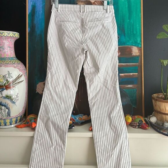 H&M White and Black Striped Dress Pants 6 - Picture 10 of 15